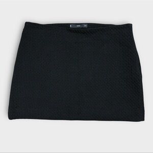 Mango Black Mini Skirt